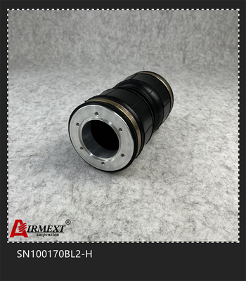 SN100170BL2-H Slim Rubber Shock Absorber Double Convoluted Air Bellow Suspension