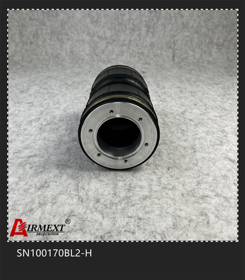 SN100170BL2-H Slim Rubber Shock Absorber Double Convoluted Air Bellow Suspension