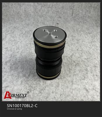Double Convoluted Rubber Airbag Shock Absorber SN100170BL2-C