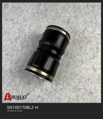 PCBR Rubber Double Convoluted Air Suspension Spring 145 PSI SN100170BL2-H
