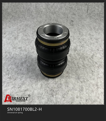 Double Convoluted Airbag Shock Absorber Rubber Air Spring SN108170BL2-H