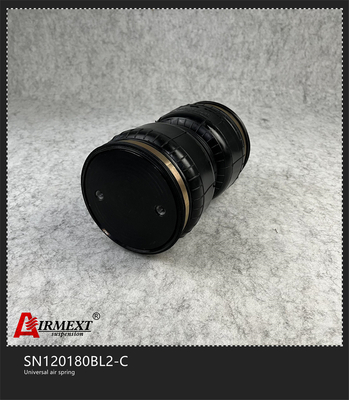 Closed Encplate Air Suspension Spring Air Bag Bellows SN120180BL2-C