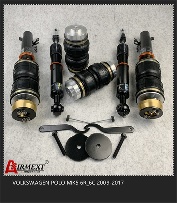 2009-2017 VOLKSWAGEN POLO Air Suspension Mk5 6R 6C Adjustable Damper