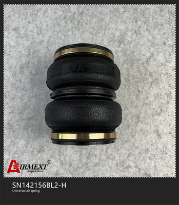 1/8 NPT Double Convoluted Bellows Air Suspension Spring SN142156BL2-H