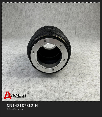 Open Endplate Air Suspension Air Ride Shock Absorber SN142187BL2-H