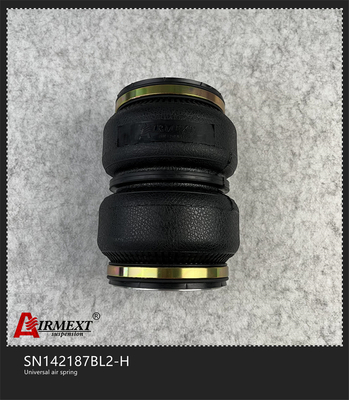 Open Endplate Air Suspension Air Ride Shock Absorber SN142187BL2-H