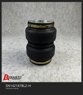 Open Endplate Air Suspension Air Ride Shock Absorber SN142187BL2-H