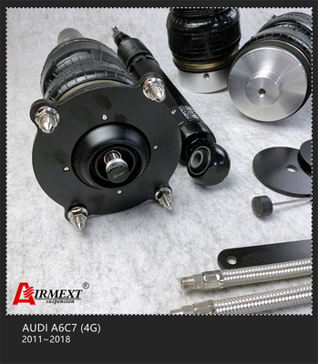 AIRMEXT Air Suspension Shock Absorber System For AUDI A6 C7 2011-2018