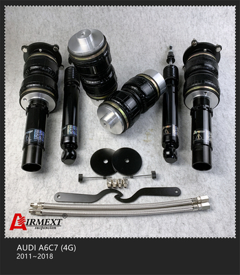 AIRMEXT Air Suspension Shock Absorber System For AUDI A6 C7 2011-2018