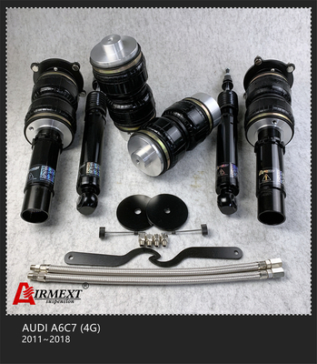 AIRMEXT Air Suspension Shock Absorber System For AUDI A6 C7 2011-2018