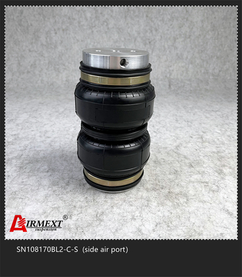Double Convolute Rubber Air Spring Air Bag Shock Absorber SN108170BL2-C