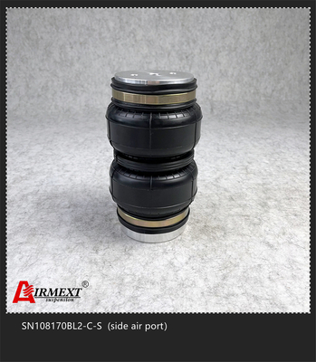 Double Convolute Rubber Air Spring Air Bag Shock Absorber SN108170BL2-C