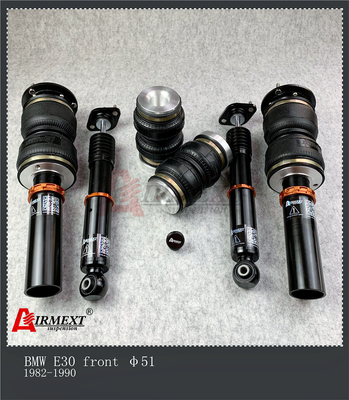 AIRMEXT Air Strut Kit For BMW E30 1982-1990 Air Spring Shock Absorber