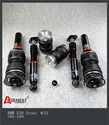 AIRMEXT Air Strut Kit For BMW E30 1982-1990 Air Spring Shock Absorber