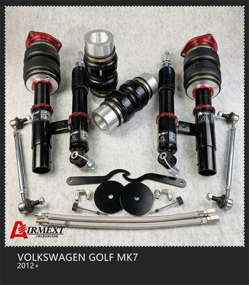 For VW GOLF MK7 2011-2018 Air Strut Kit Suspension Shock Absorber Air Bag Struts
