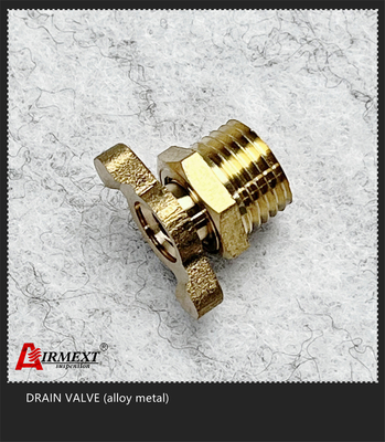 Air Compressor External Seat Air Tank Drain Cock Alloy Metal