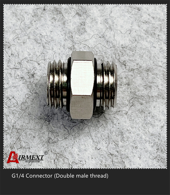 G1/4 Double Male Thread Connector Quick Connect Air Fittings