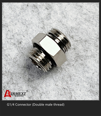 G1/4 Double Male Thread Connector Quick Connect Air Fittings