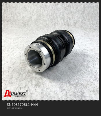 Double Convoluted Rubber Air Spring Airbag Shock Absorber SN108170BL2-H/H