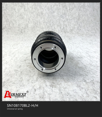 Double Convoluted Rubber Air Spring Airbag Shock Absorber SN108170BL2-H/H