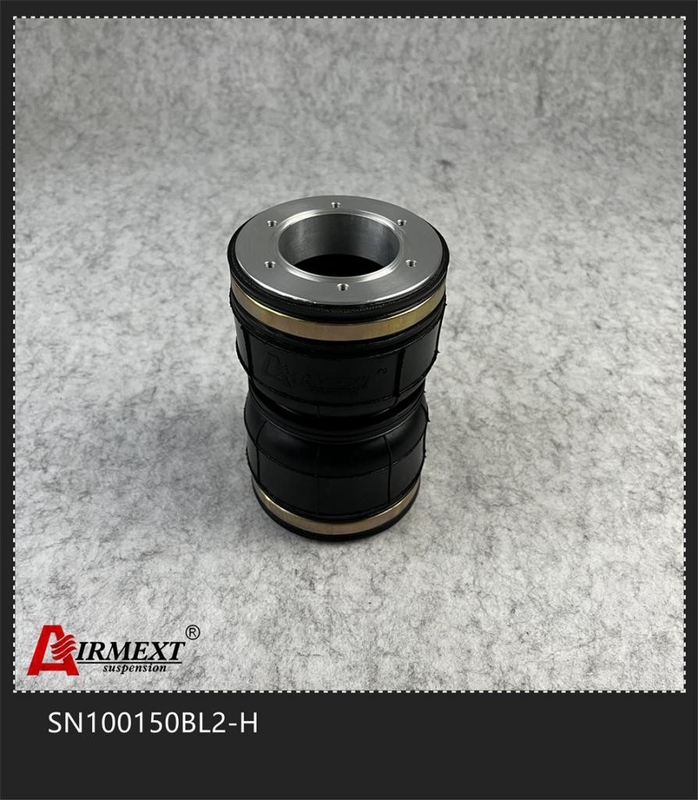SN100150BL2-H Black Air Suspension Spring Double Convoluted Airbag Shock Absorber