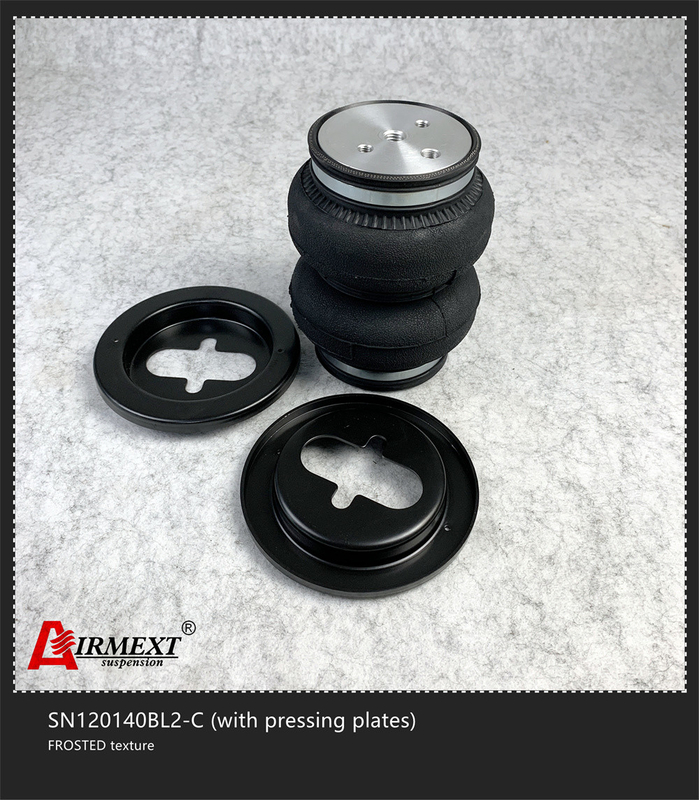 128mm Dia Air Suspension Spring Rear Air Shock Absorbers SN120140BL2-C