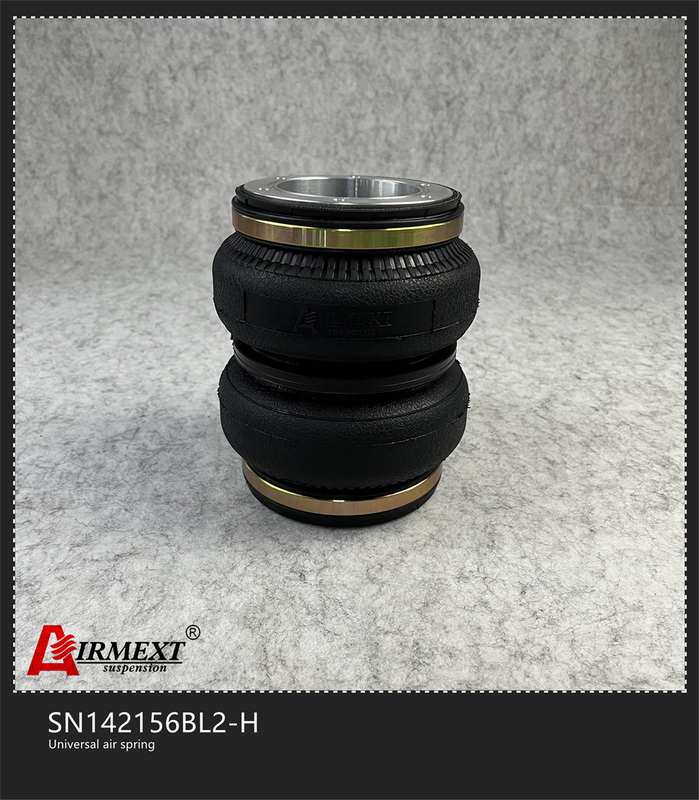 1/8 NPT Double Convoluted Bellows Air Suspension Spring SN142156BL2-H