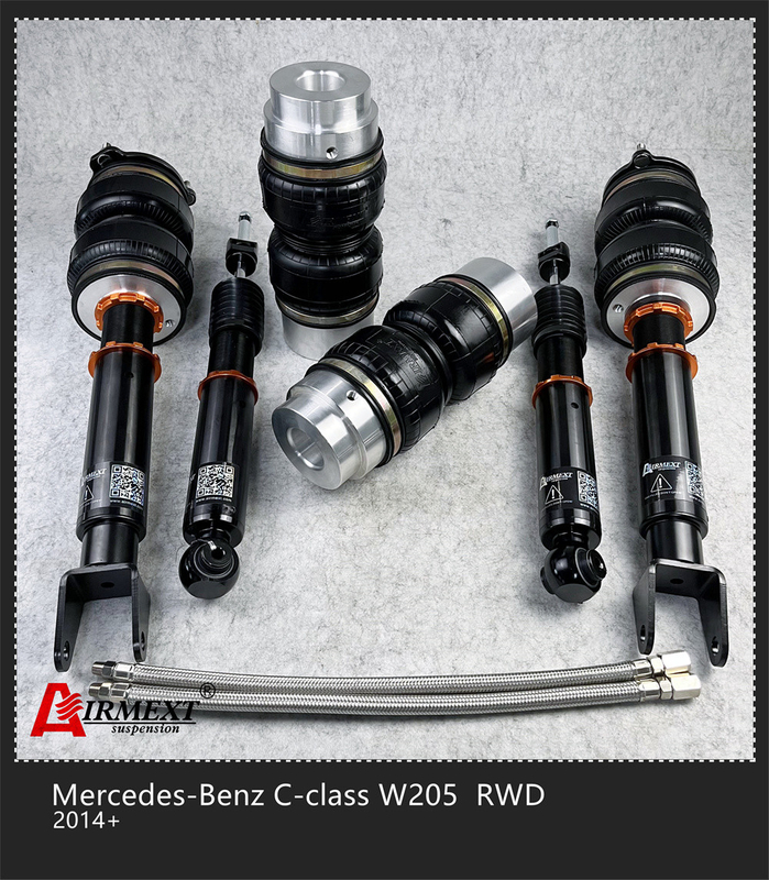 C CLASS W205 RWD 2014 Mercedes Benz Air Suspension Air Strut Kit
