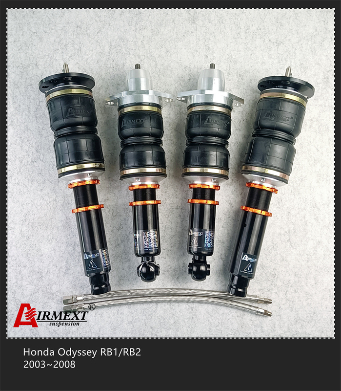 32 Adjustable Air Bag Suspension Kit HONDA Odyssey RB1 2003-2008
