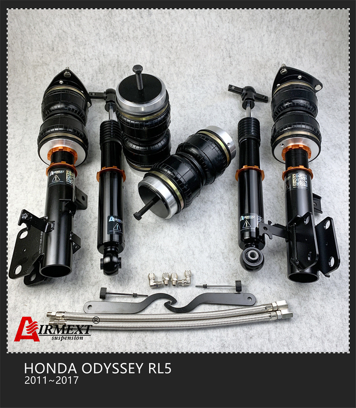 AIRMEXT Air Suspension Shocks For Honda Odyssey USA RL5 2011-2017