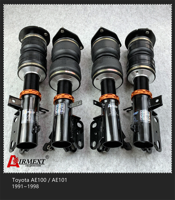 AE100 AE101 Toyota Air Suspension Air Bag Strut Kit 1991-1998