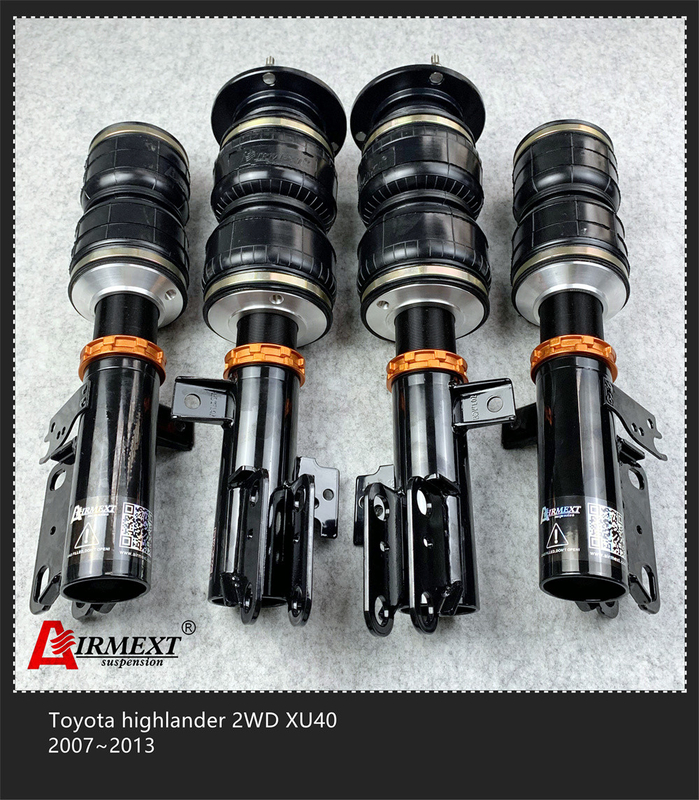 2007-2013 Toyota Highlander Air Suspension 2WD XU40 Air Strut Kit
